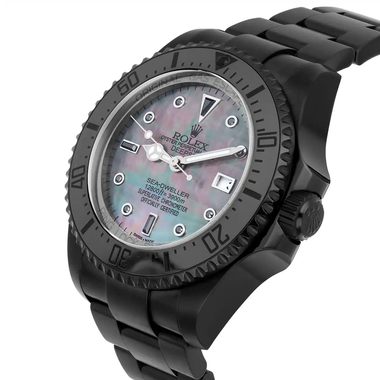 Rolex Sea-Dweller Deepsea 116660 PVD/DLC Coated Stainless Steel Watch – image 3