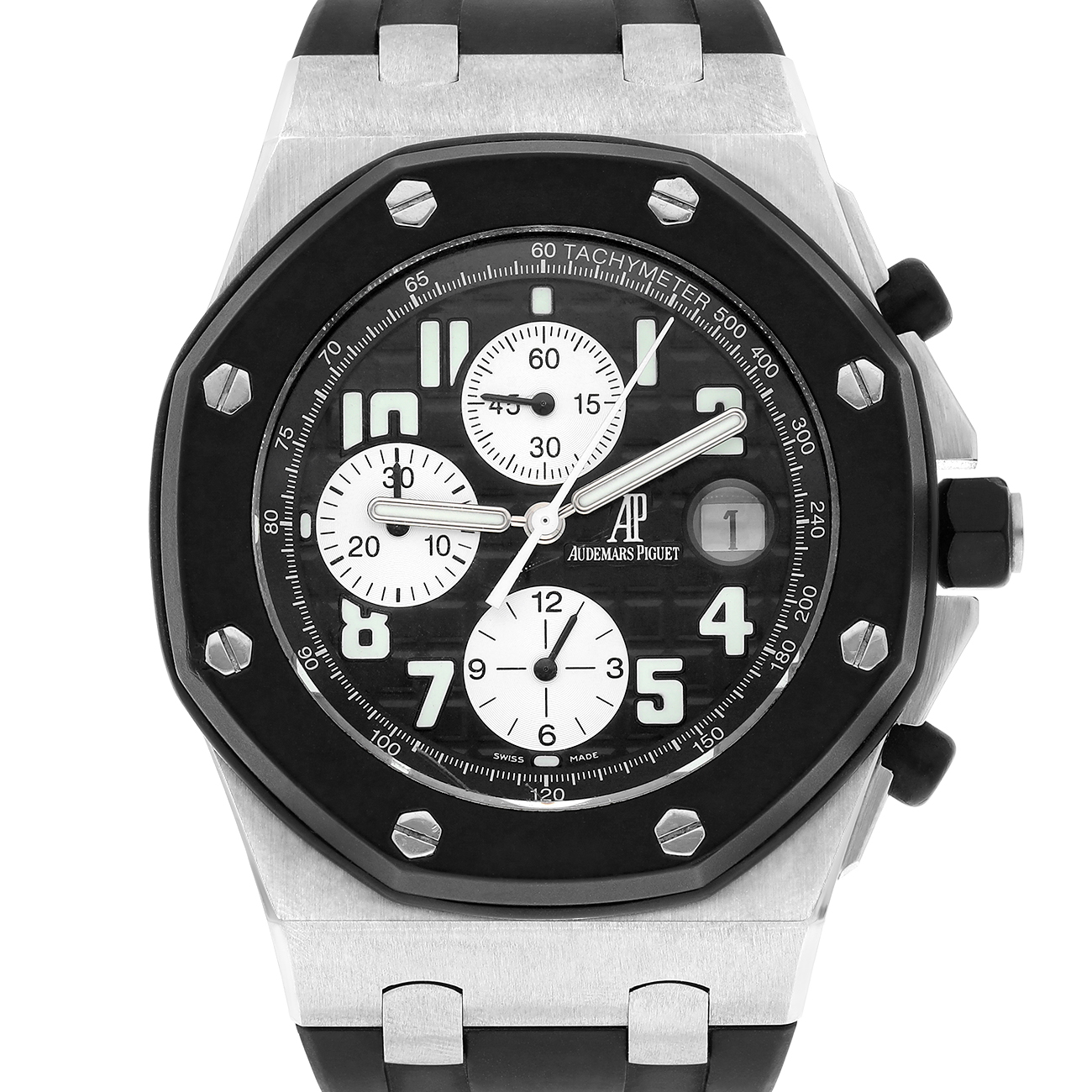 Audemars Piguet Royal Oak Offshore 25940SK.OO.D002CA.01 42mm Chronograph Black Dial Watch