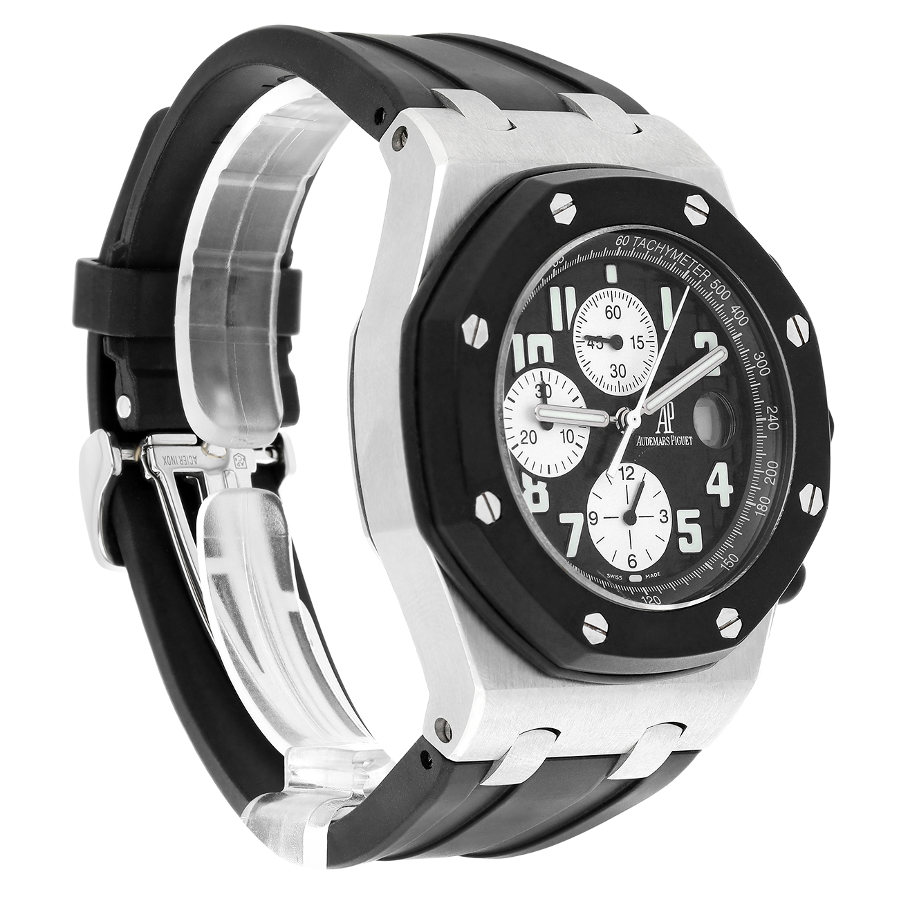 Audemars Piguet Royal Oak Offshore 25940SK.OO.D002CA.01 42mm Chronograph Black Dial Watch