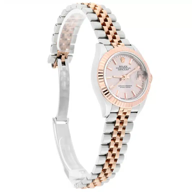 Rolex Lady-Datejust 279171-0001 Sundust Dial 28MM Jubilee Bracelet Two Tone Watch – image 4