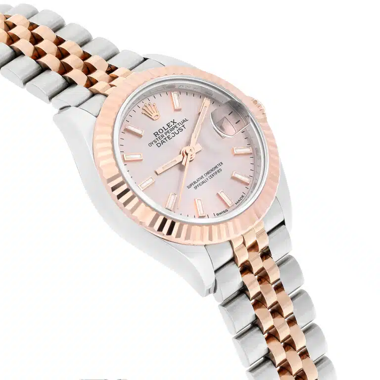 Rolex Lady-Datejust 279171-0001 Sundust Dial 28MM Jubilee Bracelet Two Tone Watch – image 5