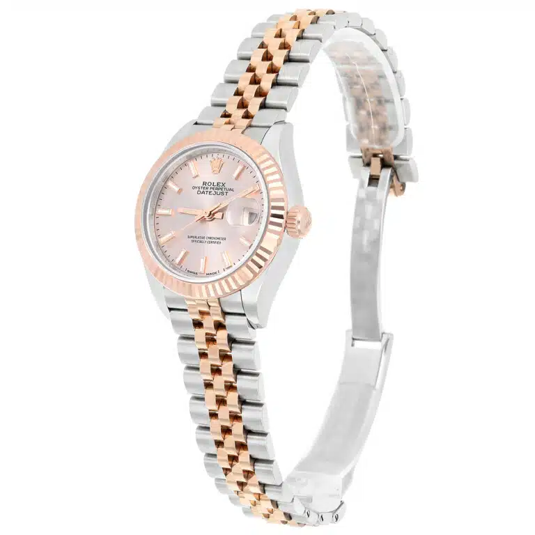 Rolex Lady-Datejust 279171-0001 Sundust Dial 28MM Jubilee Bracelet Two Tone Watch – image 6
