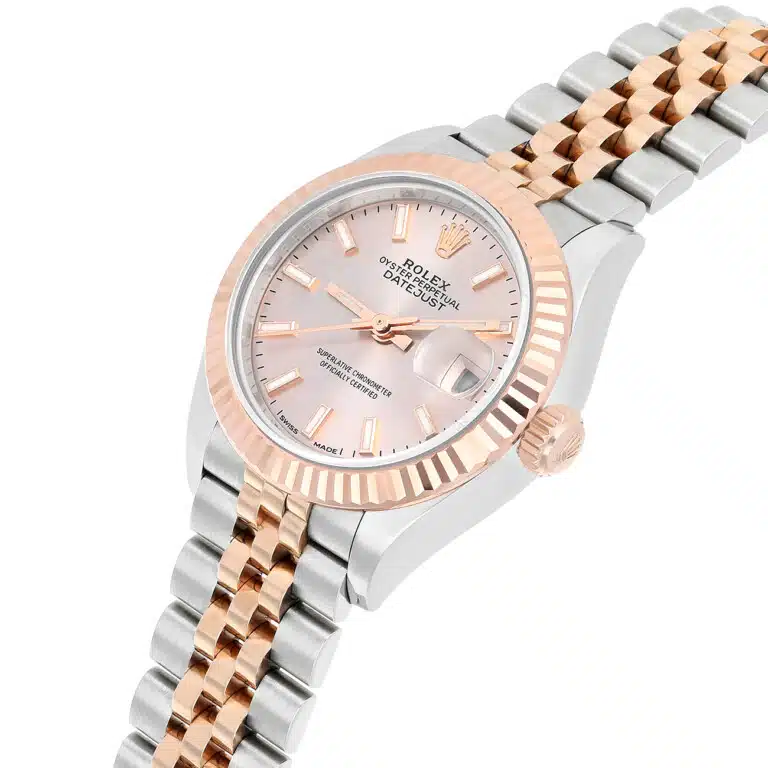 Rolex Lady-Datejust 279171-0001 Sundust Dial 28MM Jubilee Bracelet Two Tone Watch – image 7