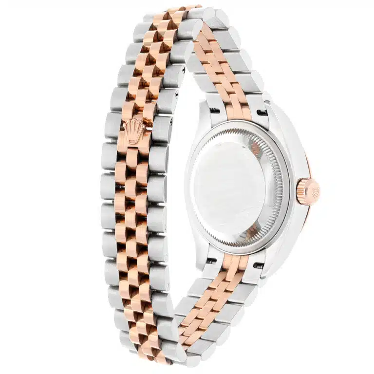 Rolex Lady-Datejust 279171-0001 Sundust Dial 28MM Jubilee Bracelet Two Tone Watch – image 9