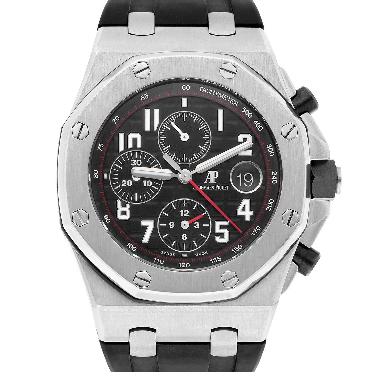 Audemars Piguet Vampire Royal Oak Offshore 26470ST.OO.A101CR.01 Black Chronograph Dial 42mm Stainless Steel Watch