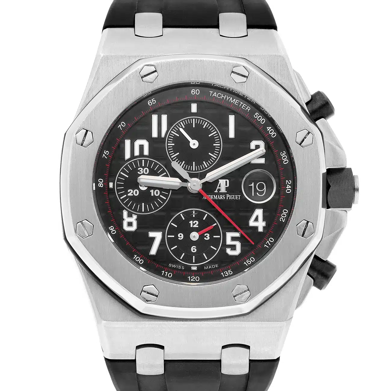 Audemars Piguet Vampire Royal Oak Offshore 26470ST.OO.A101CR.01 42mm Black Chronograph Dial Stainless Steel Watch – image 7