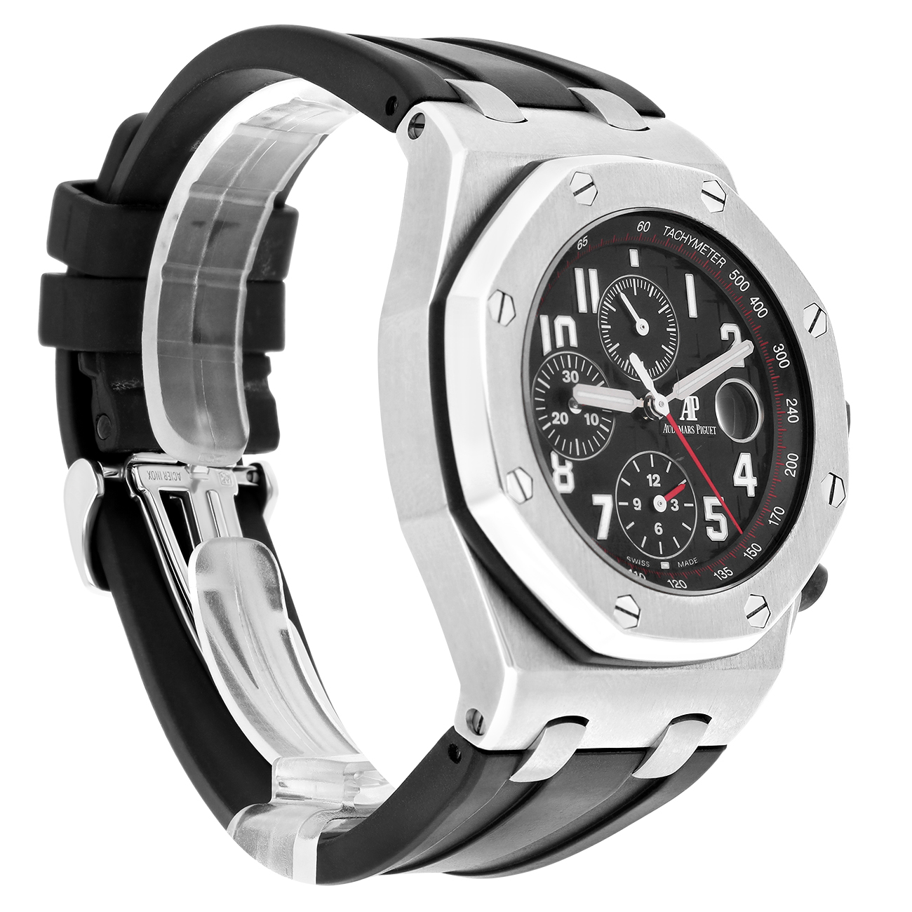 Audemars Piguet Vampire Royal Oak Offshore 26470ST.OO.A101CR.01 Black Chronograph Dial 42mm Stainless Steel Watch