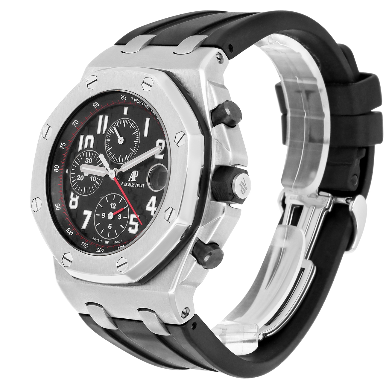 Audemars Piguet Vampire Royal Oak Offshore 26470ST.OO.A101CR.01 Black Chronograph Dial 42mm Stainless Steel Watch