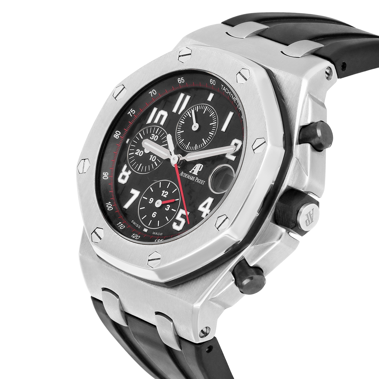 Audemars Piguet Vampire Royal Oak Offshore 26470ST.OO.A101CR.01 Black Chronograph Dial 42mm Stainless Steel Watch