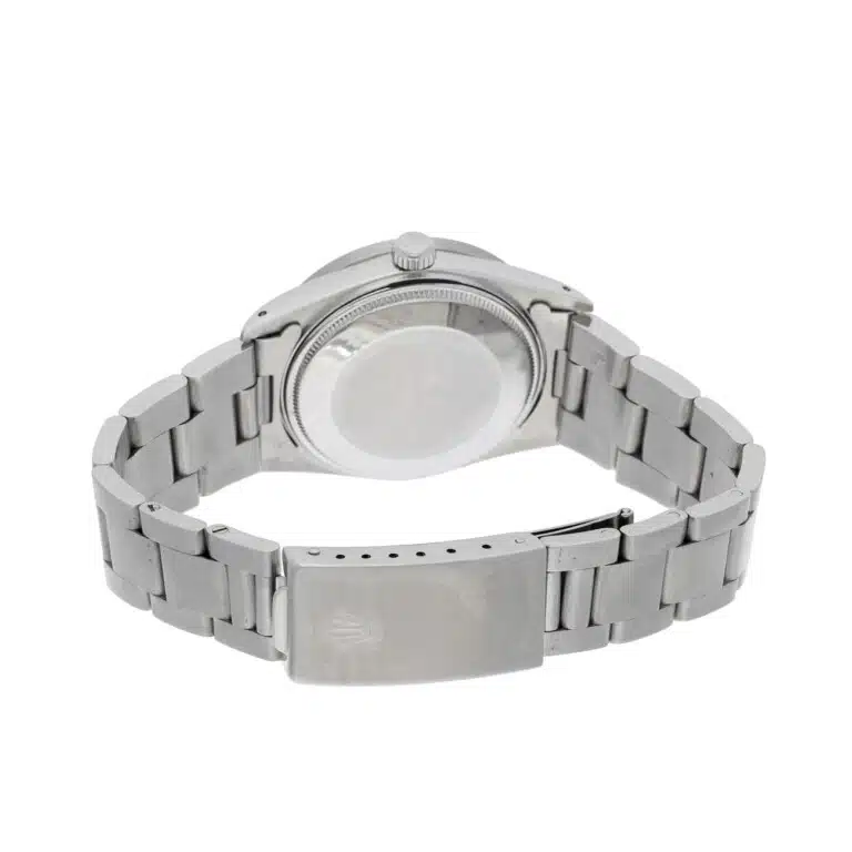 Rolex Oyster Perpetual Date 15010 Silver Index Dial Oyster Bracelet Stainless Steel Watch – image 7