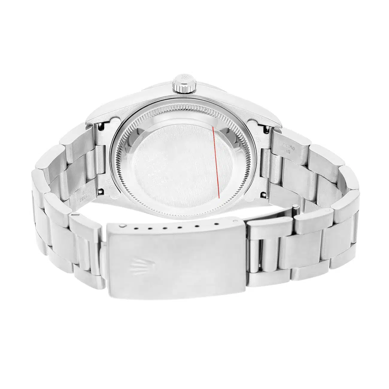 Rolex Date 34mm Stainless Steel Watch Oyster Band Silver Dial 15200 – image 7