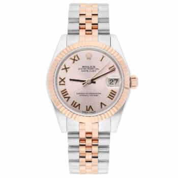 Rolex Datejust 31mm 178271 Roman Pink Dial Jubilee Bracelet Two-Tone Steel and Rose Gold Watch