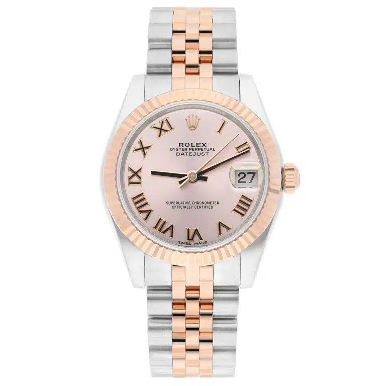 Rolex Datejust 31mm 178271 Roman Pink Dial Jubilee Bracelet Two-Tone Steel and Rose Gold Watch