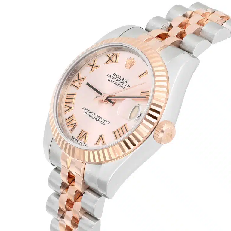 Rolex Datejust 31mm 178271 Roman Pink Dial Jubilee Bracelet Two-Tone Steel and Rose Gold Watch – image 3