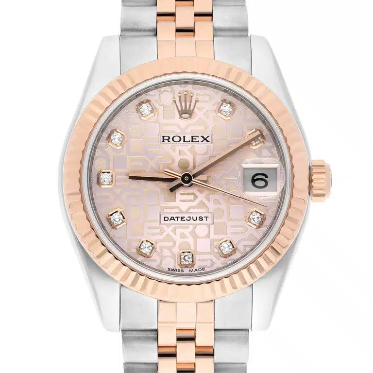 Rolex Datejust 31mm 178271-0012 Pink Diamond Computer Dial Jubilee Bracelet Two-Tone Steel and Rose Gold Watch – image 2