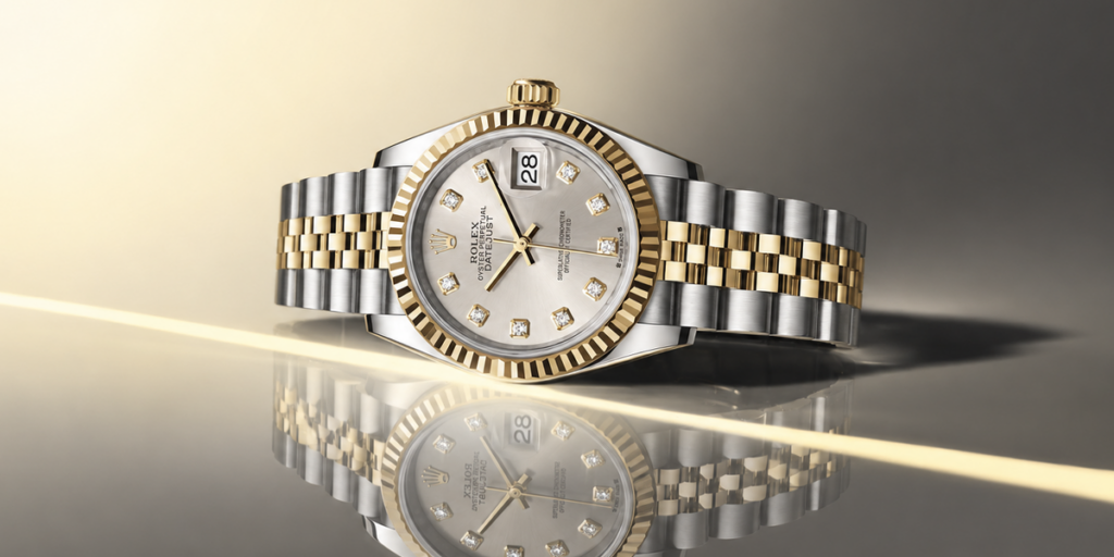 Rolex Datejust Two Tone with Diamonds