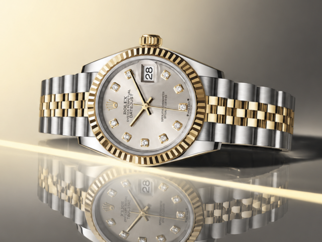 Rolex Datejust Two Tone with Diamonds