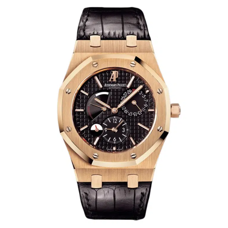 Audemars Piguet Royal Oak 26120OR.OO.D002CR.01 Royal Oak Dual Time 39mm Rose Gold Watch