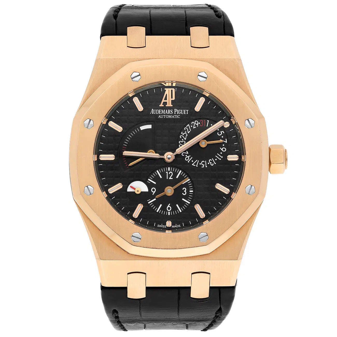 Audemars Piguet Royal Oak 26120OR.OO.D002CR.01 Royal Oak Dual Time 39mm Rose Gold Watch – image 2