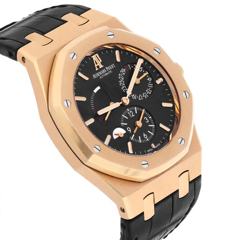 Audemars Piguet Royal Oak 26120OR.OO.D002CR.01 Royal Oak Dual Time 39mm Rose Gold Watch – image 5