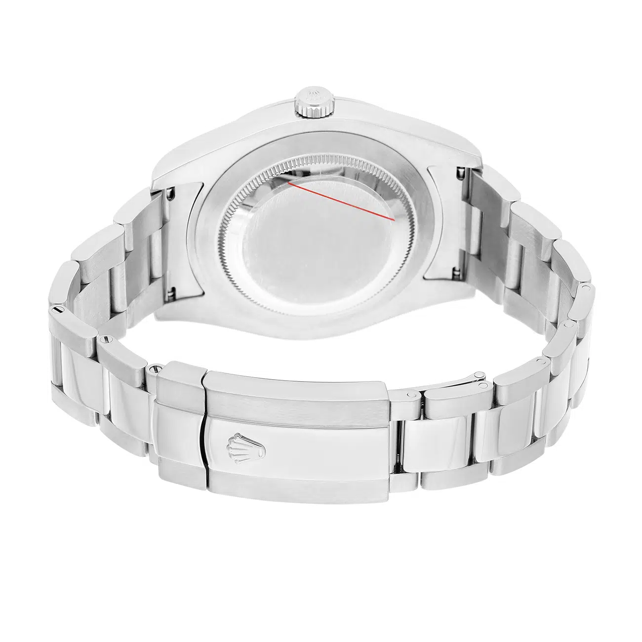Rolex Datejust II 116334 Silver Dial Purple Arabic Marker Oyster Stainless Steel Watch – image 8