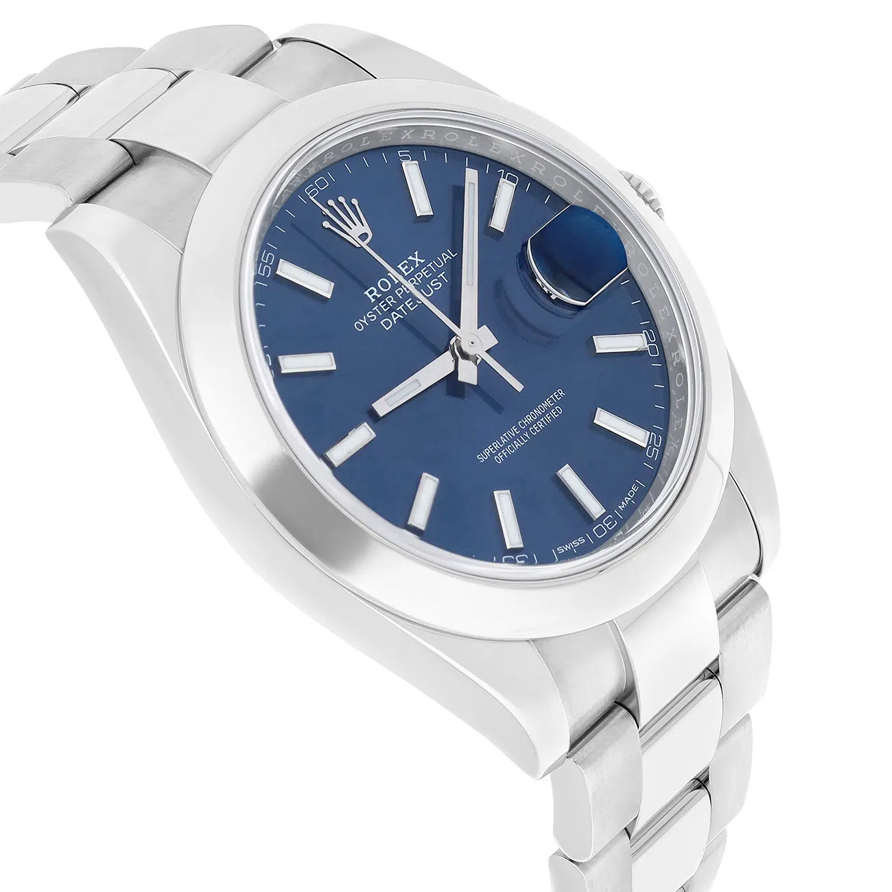 Rolex Datejust 126300 Blue Dial 41mm Oyster Bracelet Stainless Steel – image 4
