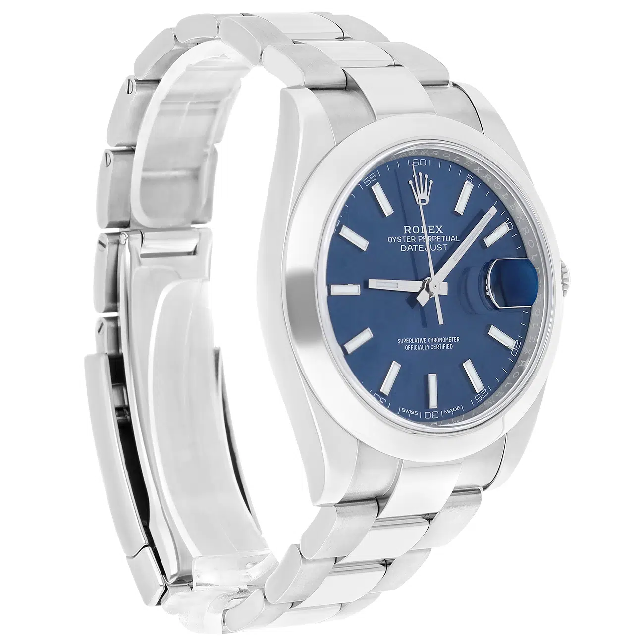 Rolex Datejust 126300 Blue Dial 41mm Oyster Bracelet Stainless Steel – image 5