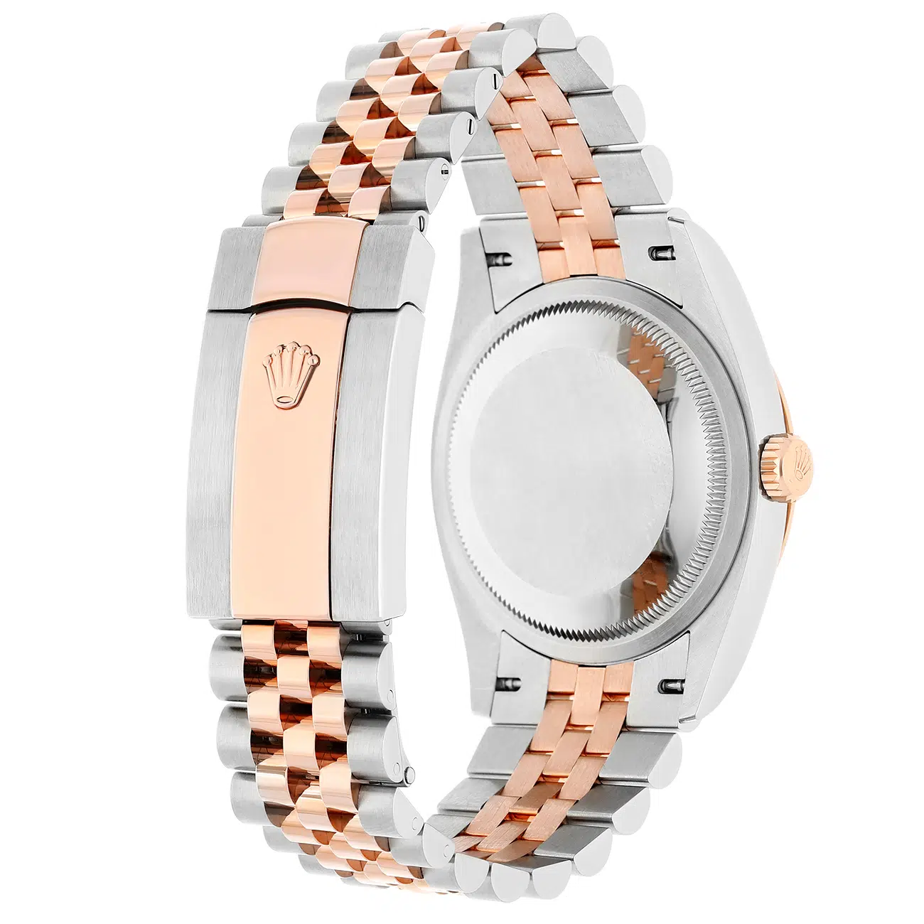 Rolex Datejust 126201 White Index Dial 36 MM Jubilee Bracelet Stainless Steel and Rose Gold Watch – image 7