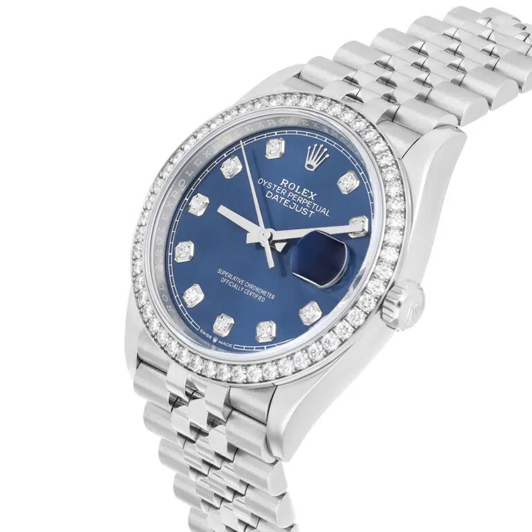 Rolex Datejust 126284rbr-0029 36 MM Bright blue Dial (2020)