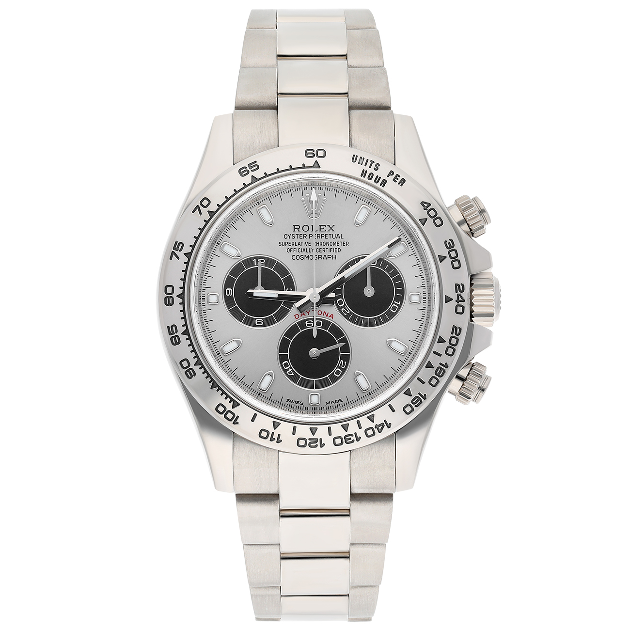 Rolex Daytona Oyster 40mm 116509 Cosmograph White Gold Watch