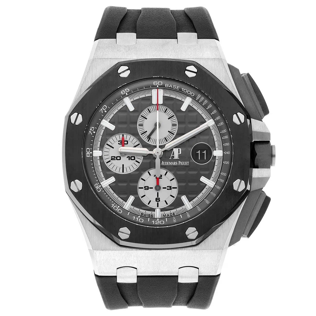 Audemars Piguet Royal Oak Offshore 26400IO.OO.A004CA.01 Dark Gray Chronograph Dial Titanium Watch