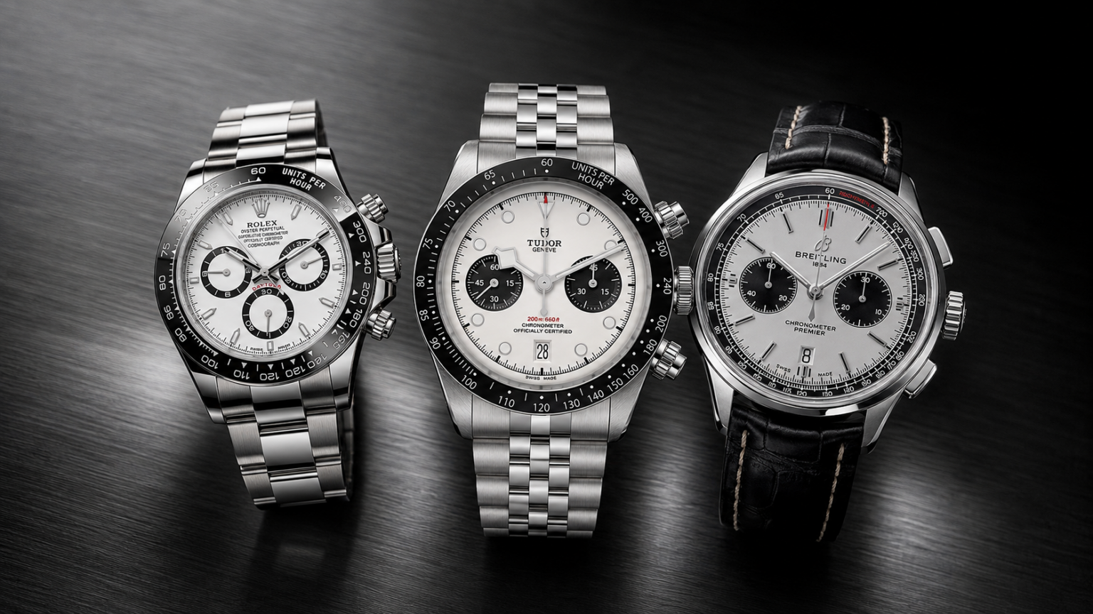 panda dial watches
