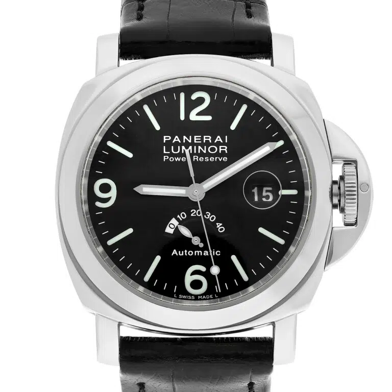 Panerai Luminor Power Reserve PAM00027 Black Dial 44mm Automatic Stainless Steel Watch – image 2