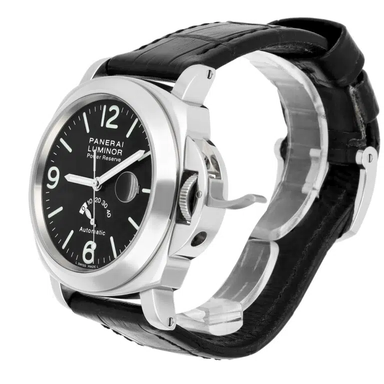 Panerai Luminor Power Reserve PAM00027 Black Dial 44mm Automatic Stainless Steel Watch – image 5