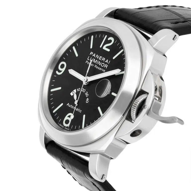Panerai Luminor Power Reserve PAM00027 Black Dial 44mm Automatic Stainless Steel Watch – image 6