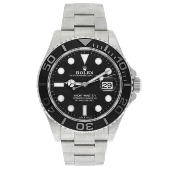 Rolex Yacht-Master 42 226627-0001  Black Dial Oyster Bracelet Titanium Watch – alternate view
