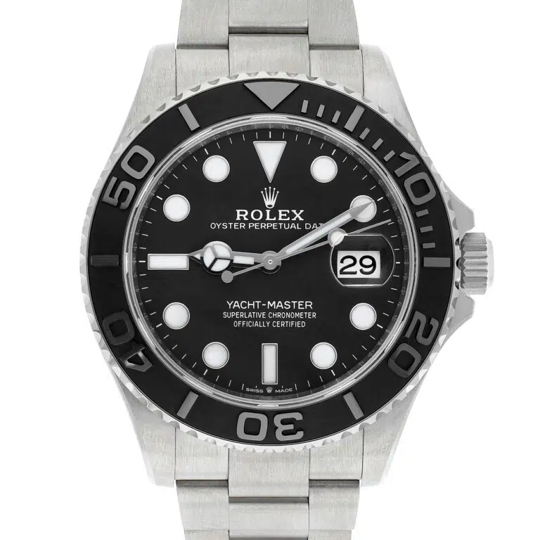 Rolex Yacht-Master 42 226627-0001  Black Dial Oyster Bracelet Titanium Watch – image 2