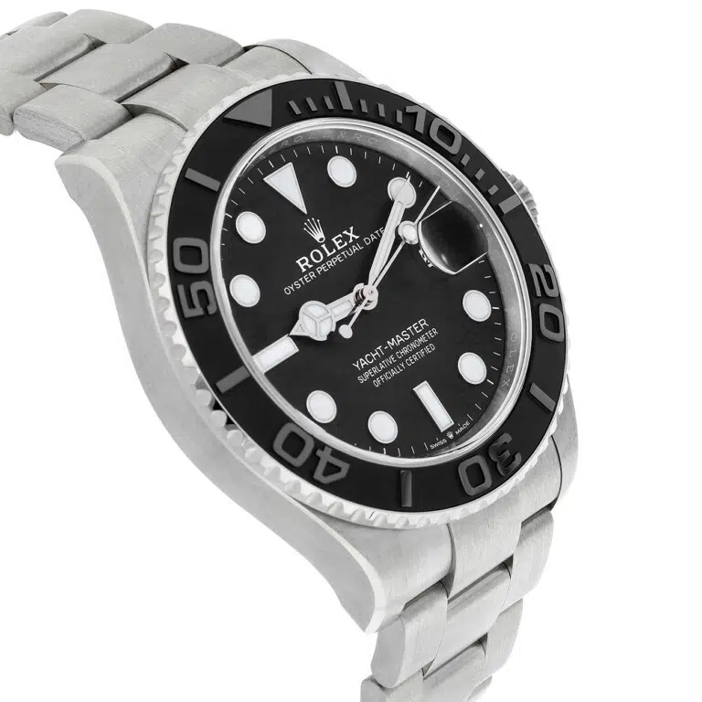 Rolex Yacht-Master 42 226627-0001  Black Dial Oyster Bracelet Titanium Watch – image 4