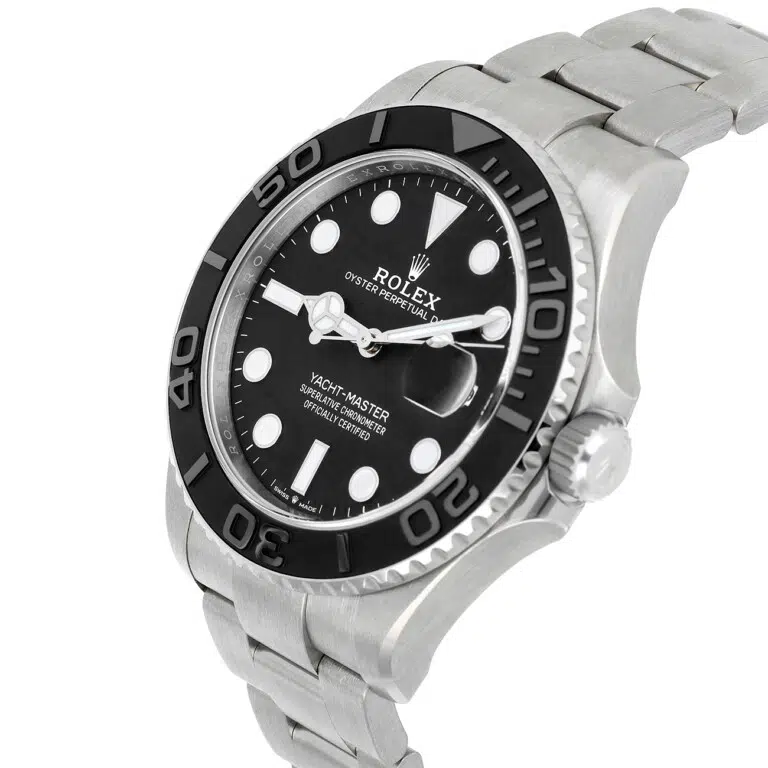 Rolex Yacht-Master 42 226627-0001  Black Dial Oyster Bracelet Titanium Watch – image 6