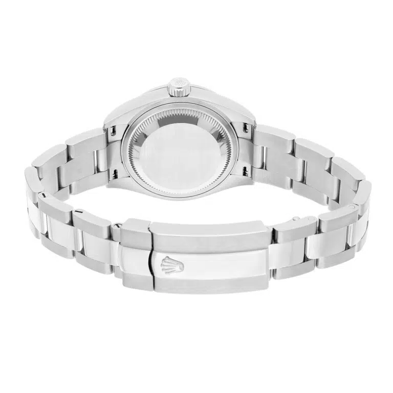 Rolex Lady-Datejust 28 279160-0014 Domed Bezel Pink Roman Dial Oyster Bracelet Steel Watch – image 7