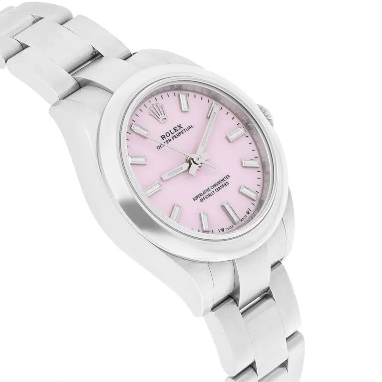Rolex Oyster Perpetual 276200-0009 28 mm Candy Pink Dial Stainless Steel Watch – image 5