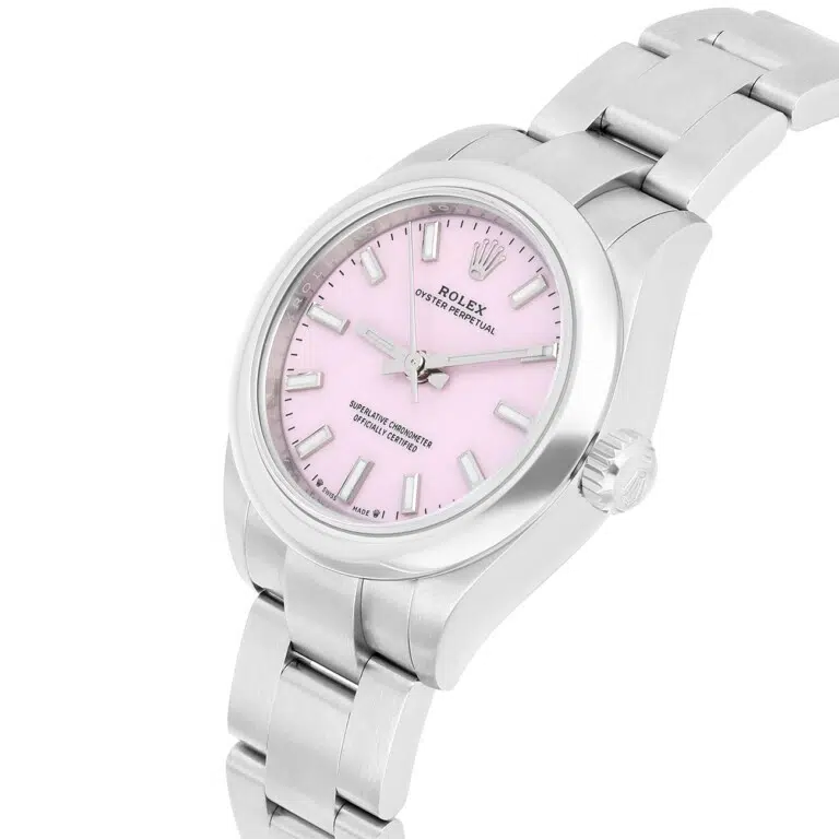 Rolex Oyster Perpetual 276200-0009 28 mm Candy Pink Dial Stainless Steel Watch – image 3