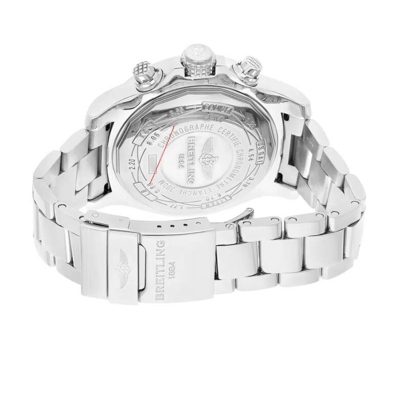 Breitling Super Avenger II A1337111/G779 Off White Dial 48mm Stainless Steel Watch – image 7