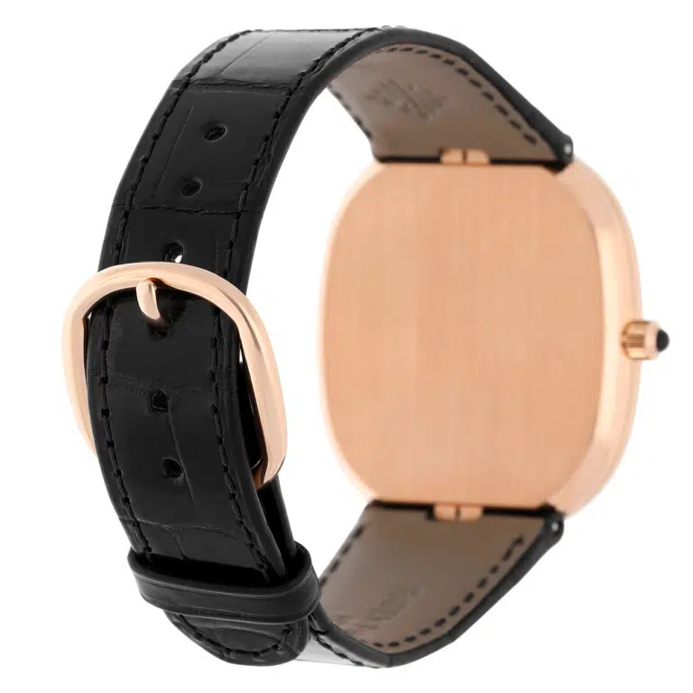 Patek Philippe Golden Ellipse 5738R-001 Black Dial 34.50mm Rose Gold Watch – image 9