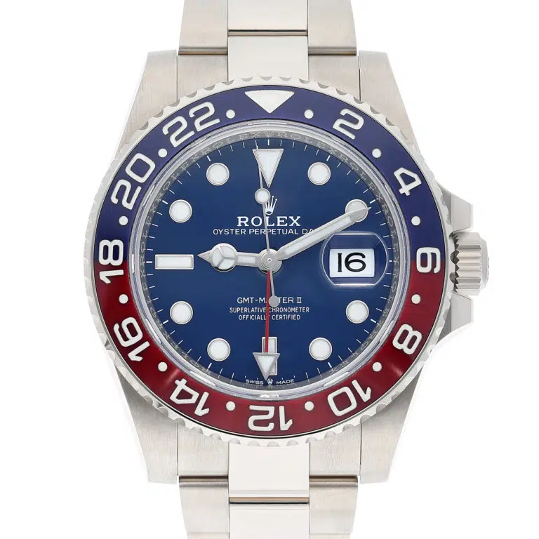 Rolex GMT-Master II 40mm 126719BLRO-0003 Pepsi Blue Dial White Gold Watch – image 2