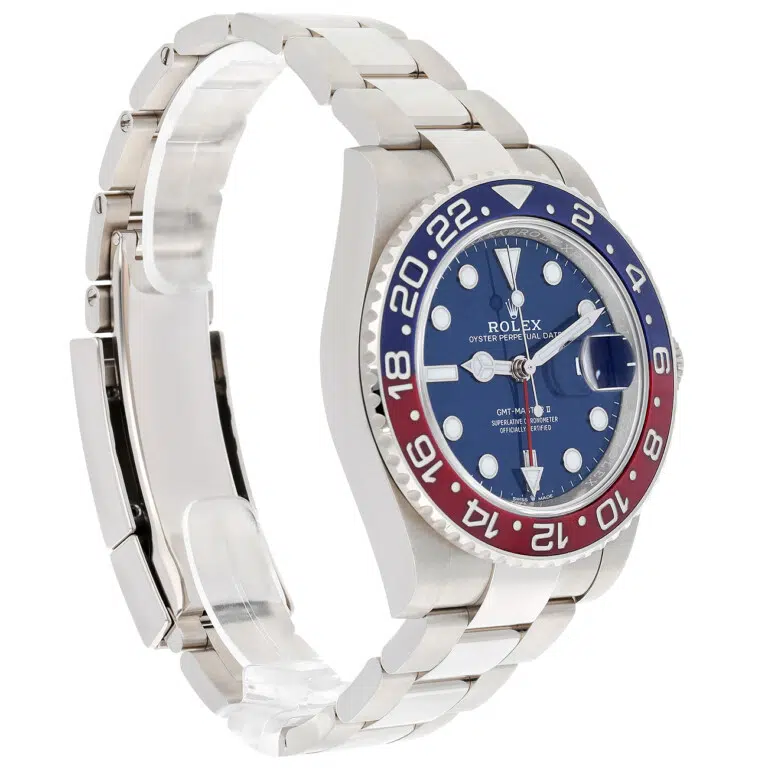 Rolex GMT-Master II 40mm 126719BLRO-0003 Pepsi Blue Dial White Gold Watch – image 6