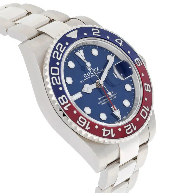 Rolex GMT-Master II 40mm 126719BLRO-0003 Pepsi Blue Dial White Gold Watch – image 5