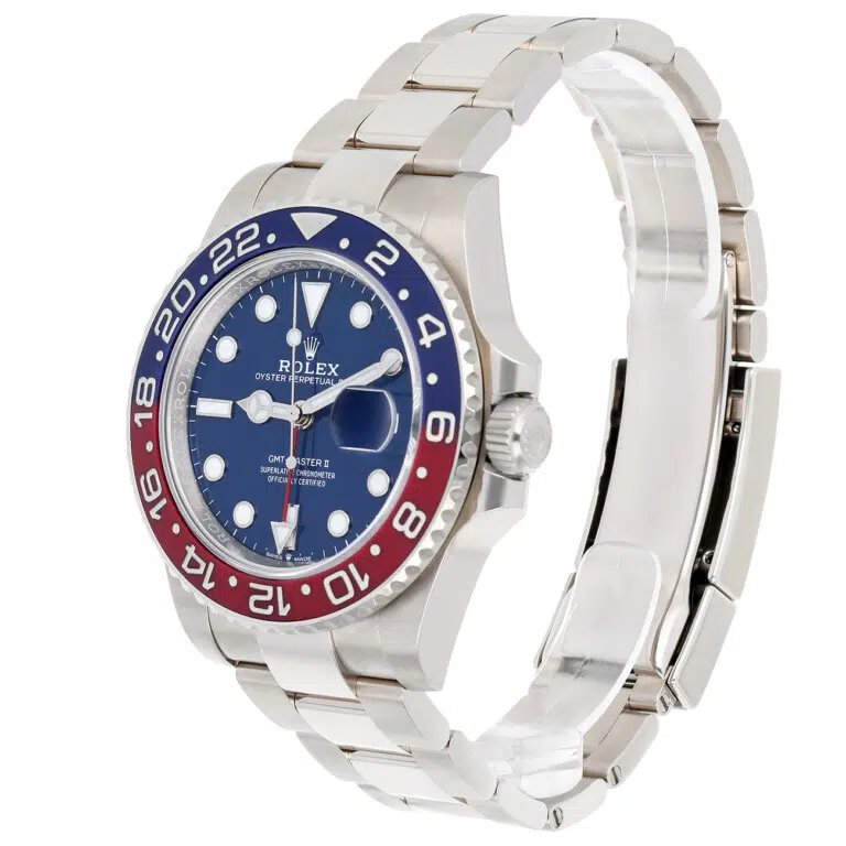 Rolex GMT-Master II 40mm 126719BLRO-0003 Pepsi Blue Dial White Gold Watch – image 4