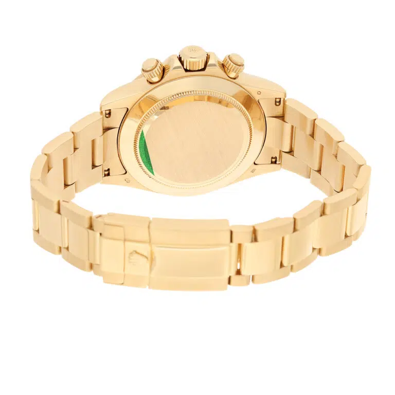 Rolex Cosmograph Daytona 40mm Oyster 116528 Yellow Gold Champagne/Black Dial Watch – image 7