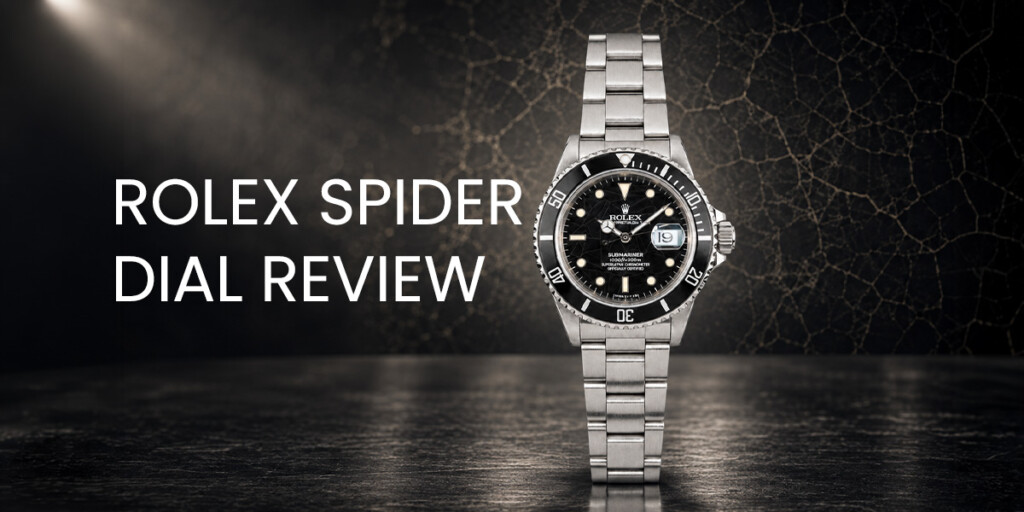 rolex spider dial